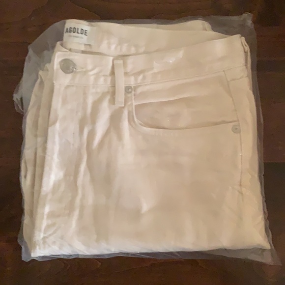 AGOLDE 90’s Mid Rise Loose Fit In Paper - Picture 9 of 10